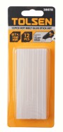 Set de 12 batoane de adeziv cu topire termica 7x100 mm, Tolsen