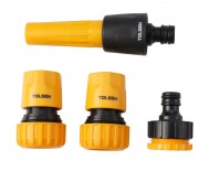 Set pentru furtun gradina,stut, mufa conector, conector rapid, GARDENEST, Tolsen