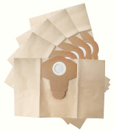 Set saci aspiratoare,5 buc, 30 l, compatibil Tolsen 79783, Maro - Tolsen