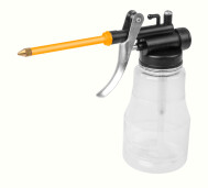 Mini pompa manuala de ulei, 250 ml, transparenta, Tolsen