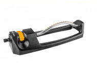 Sprinkler Oscilant cu Tub din Aluminiu, 17 Duze din Alama, Baza din ABS, Gama de Irigare 45m² - 220m²