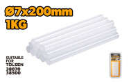 Set batoane adeziv termofuzibil, 7x200 mm, compatibil 38070 / 38500