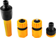 Pistol pentru stropit set, duza pentru stropit cu accesorii pentru robinet, set de 4, 1/2